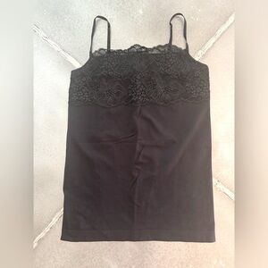 Banana Republic Black Lace Camisole Size M